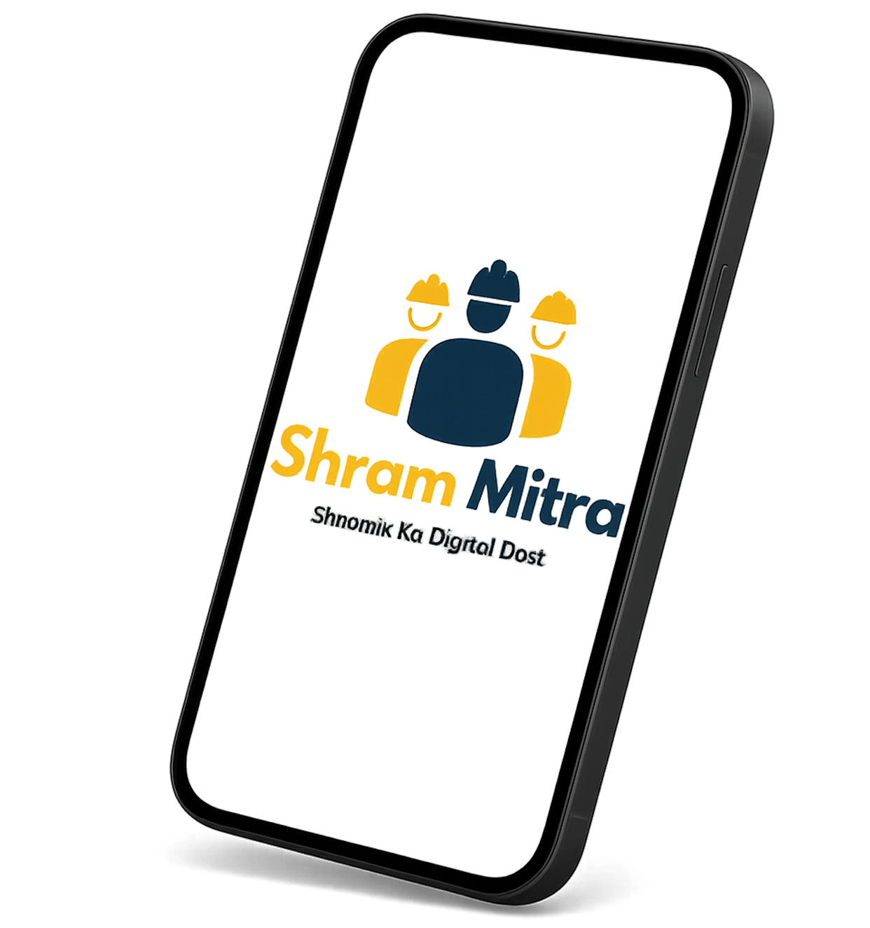Shram Mitra App on Phone